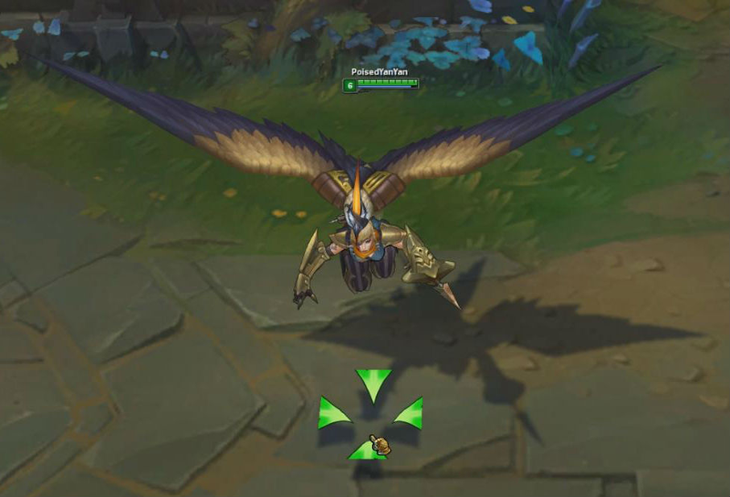 Illustration for article titled Quinn's New Bird Form In League Of Legends Looks Kinda Silly